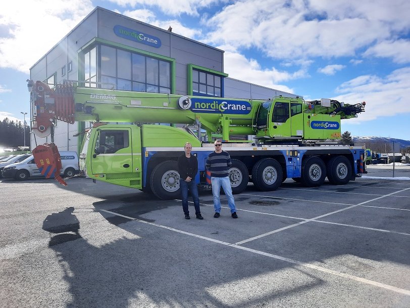 New Demag AC 160-5 for Nordic Crane Midt-Norge